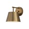 Z-Lite Lilly Wall Sconce, 1-Light, 8 In.W x 9 In.L x 8.5 In.H, Rubbed Brass/Rubbed Brass 2307-1S-RB - alternate 1